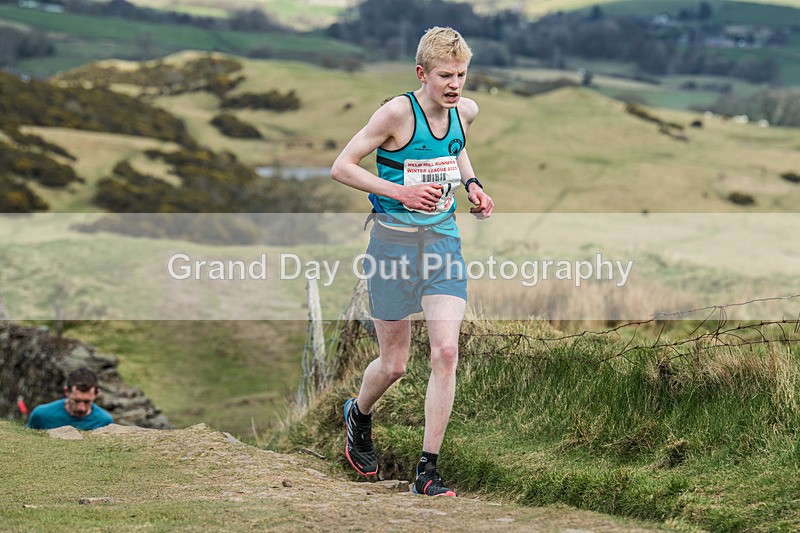 Helm Hill -396 - Kendal Winter League Helm Hill Fell Races (Under 13/15/17 & Seniors) Sunday 16th March 2025