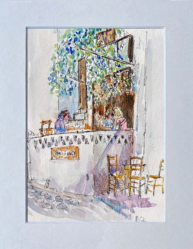 Coffee Time,Skyros - Isle of Skyros , Greece