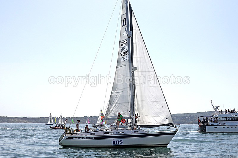 190629 BLUE SPIRIT OF BROADWAY GBR7989T D43A2933 - ROUND THE ISLAND RACE 2019