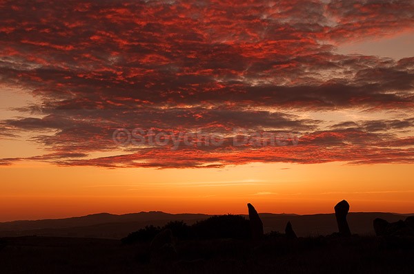 Druidical circle - Inishowen peninsula, Ireland