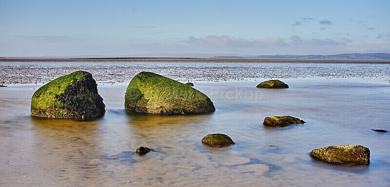 Tide going out at Morecambe - New Work