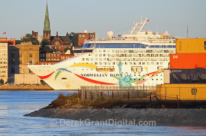 Norwegian Dawn Cruise Ships Saint John, New Brunswick Canada - Cruise Ships