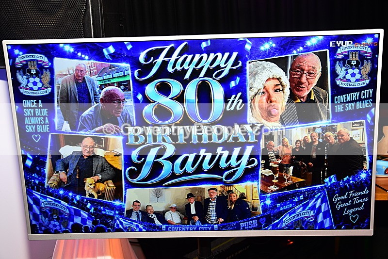 BAZ-514 - Bazza's 80th Birthday