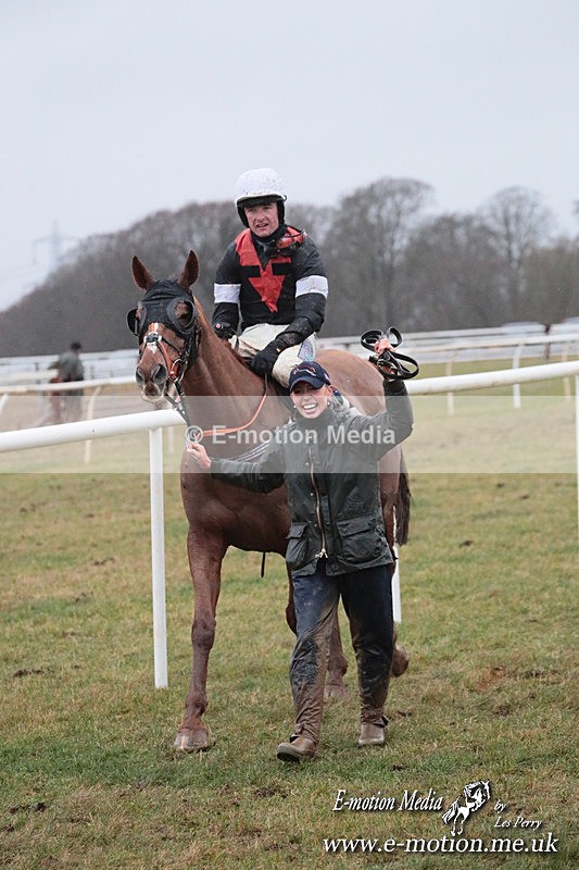 PtP 260125 917 - Cocklebarrow Point-to-Point racing with the Heythrop Hunt 26/01/25