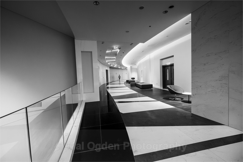 Endless Corridors - Black & White/Monochrome