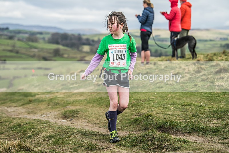 Helm Hill U9-57 - Kendal Winter League Helm Hill Under 9 Fell Race Sunday 16th March 2025