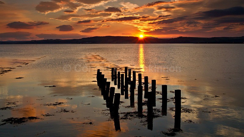 The old Jetty - Fire