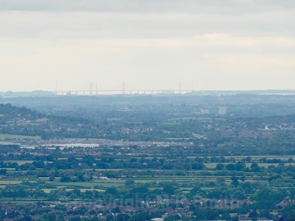 Severn Bridges From Cleeve Common, Cotswolds, Glos - LANDSCAPES & TREES