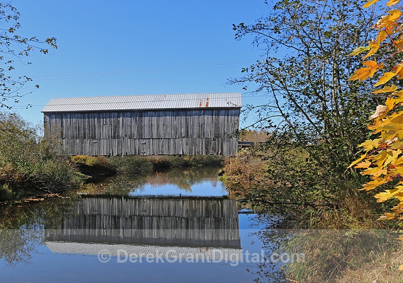 Plumweseep Covered Bridge Sussex Kings County New Brunswick Canada
