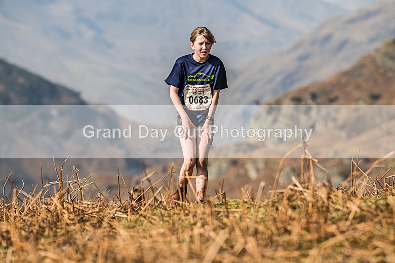 Elterwater-180 - Kendal Winter League Elterwater Under 13 Fell Race Sunday 9th March 2025