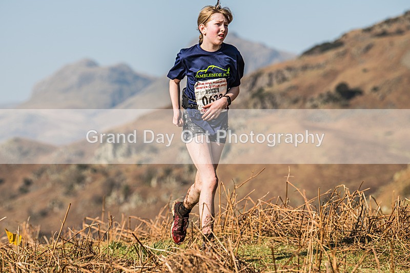Elterwater-182 - Kendal Winter League Elterwater Under 13 Fell Race Sunday 9th March 2025