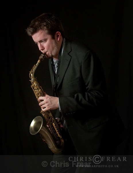 Saxophonist-colour-web2 - Studio Portraits