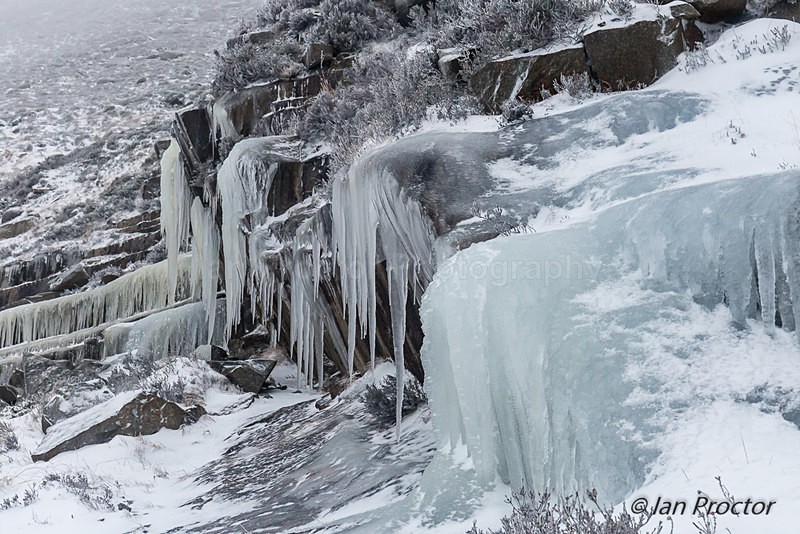 Ice Formations - Slieve Donard 1 - Winter