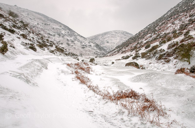 Calf Ridge from Mott's Road - The Long Mynd
