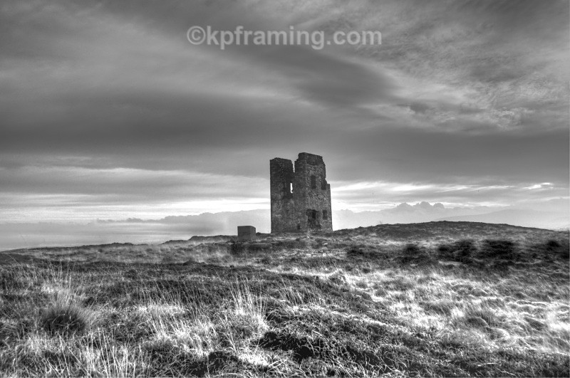 kincasslagh Martello Tower bw - Martello Tower's