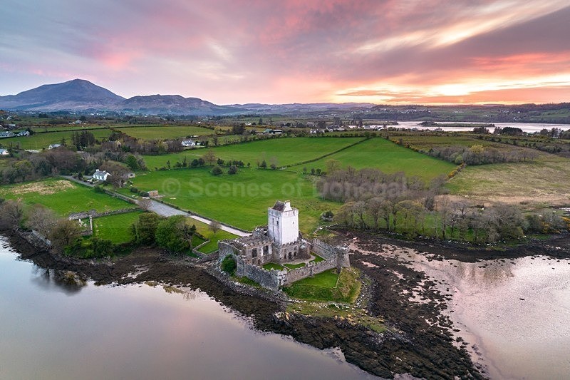 DJI_0062 - Doe Castle & Lackagh