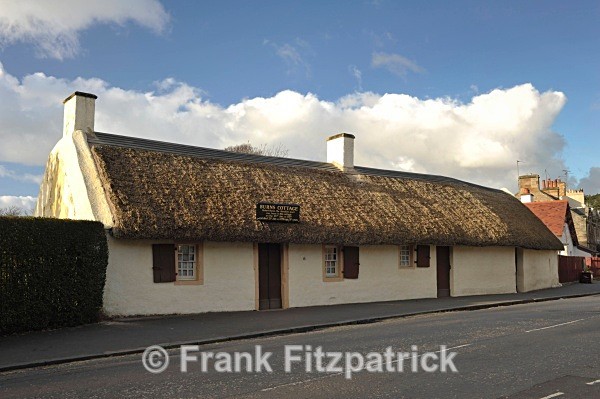 Burns cottage, Alloway, Ayrshire. - Robert Burns