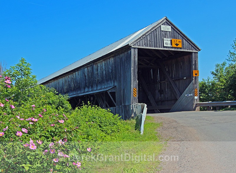 Patrick Owens Covered Bridge - Rusagonis River #2 - Covered Bridges of New Brunswick