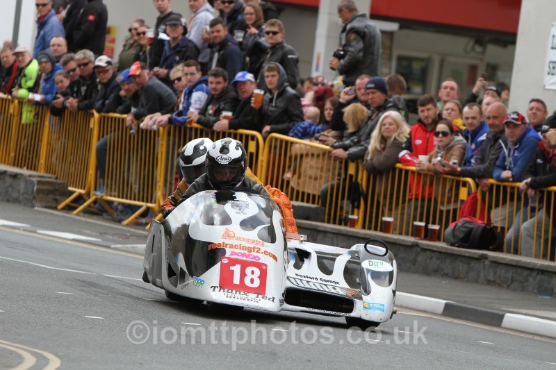 Wayne Lockey & Mark Sayers - Sure Sidecar Race 2