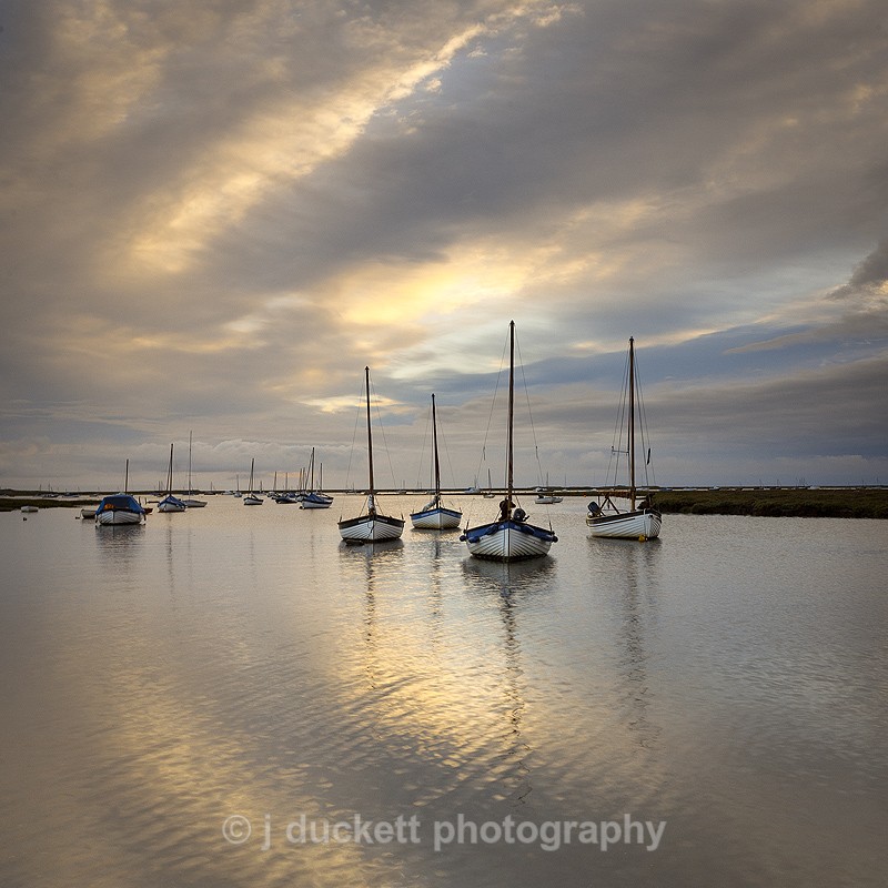 Norfolk Coast landscape photography of Morston Quay