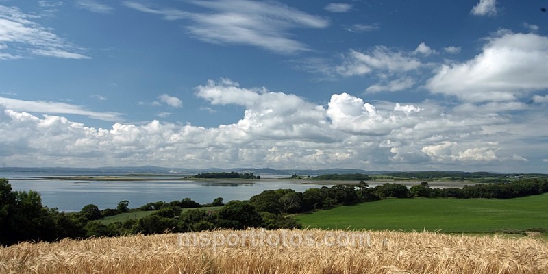 Strangford Lough from Harrisons farm shop - Irelands landscapes