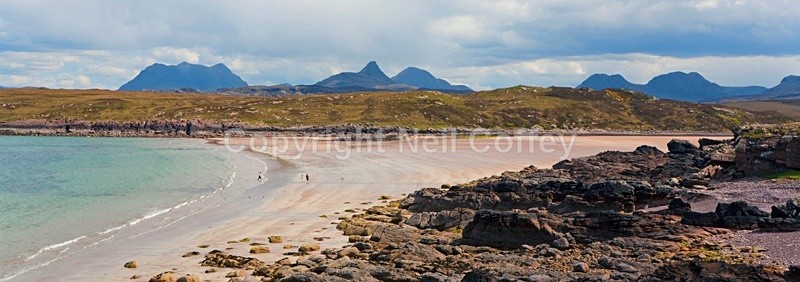 Achnahaird Bay, Highland - Panoramic format