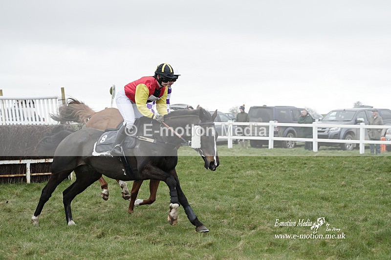 PtP 260323 0909 - New Forest Hounds Point-to-Point Larkhill 26/03/23