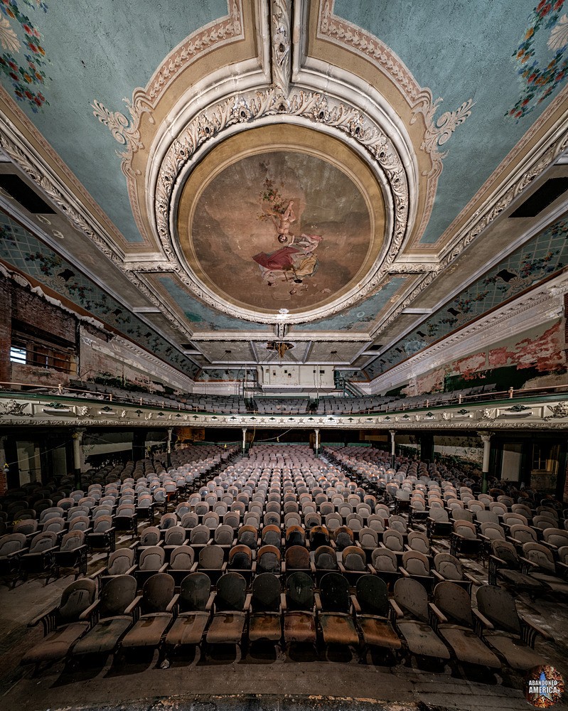 The Abandoned Orpheum Theatre in New Bedford, MA