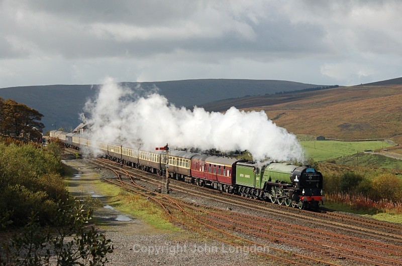 4.10.09 - LNER A1 'Pacific' 60163, 1Z61 York  - Carlisle, Garsdale - Garsdale