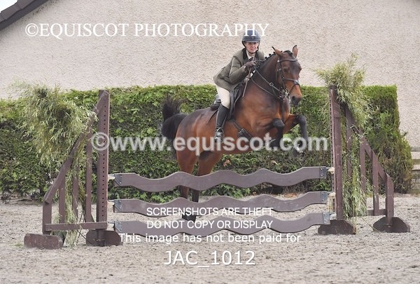 JAC_1012 - CLASS 7 BHS Scotland Riding Club Style Jumping (0.85m)