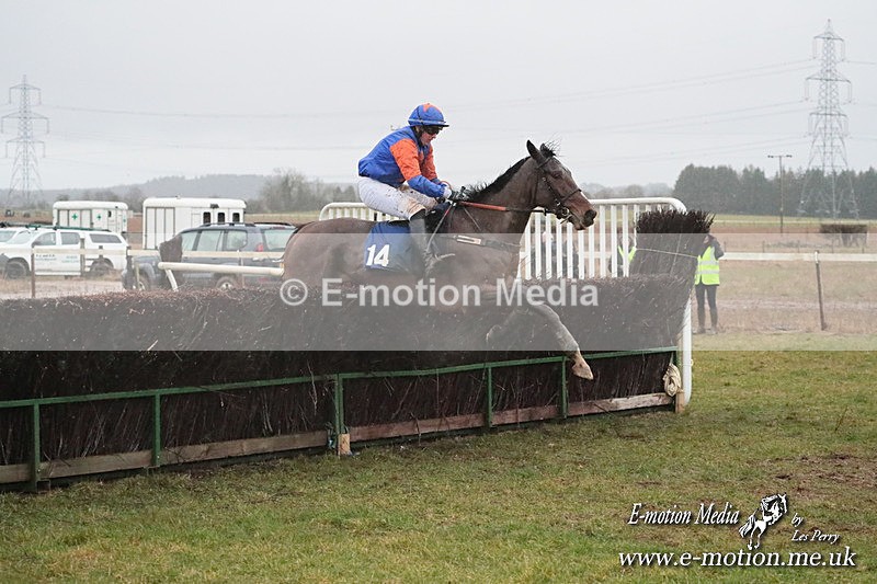 PtP 260125 1096 - Cocklebarrow Point-to-Point racing with the Heythrop Hunt 26/01/25