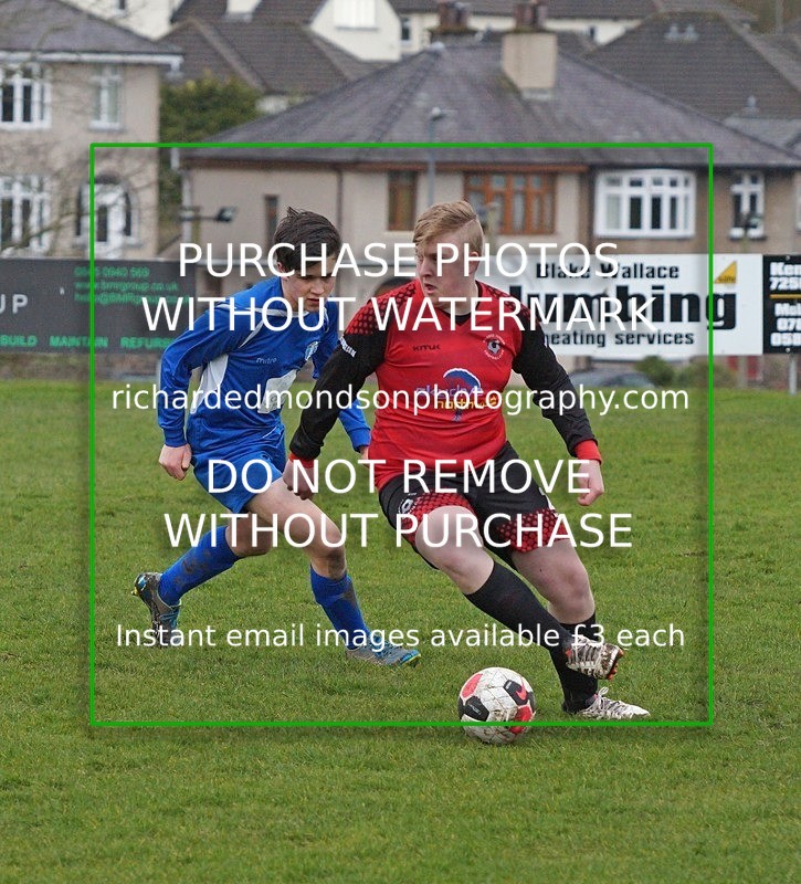 Image 33 - Wattsfield Under 17s v Grange United (Sunday 8 March 2020)
