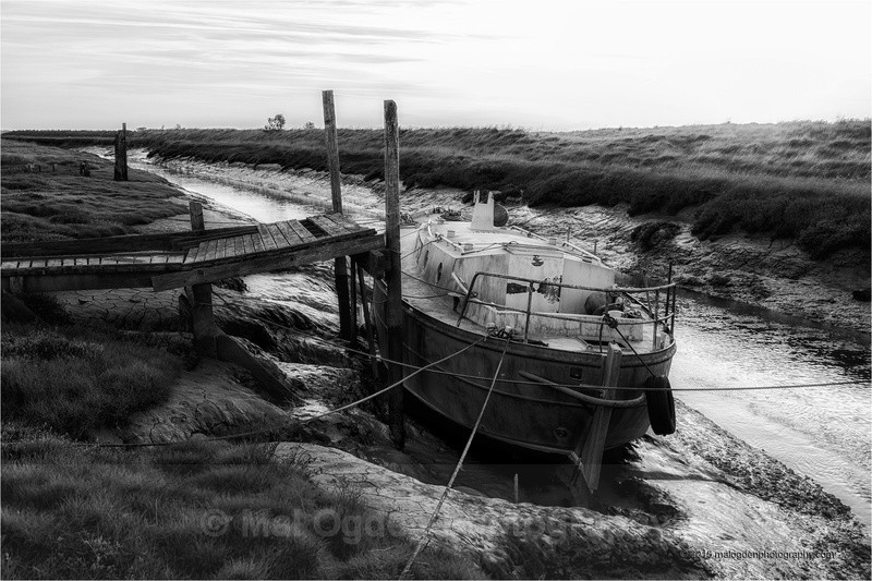 Time and Tide Forgotten - Black & White/Monochrome