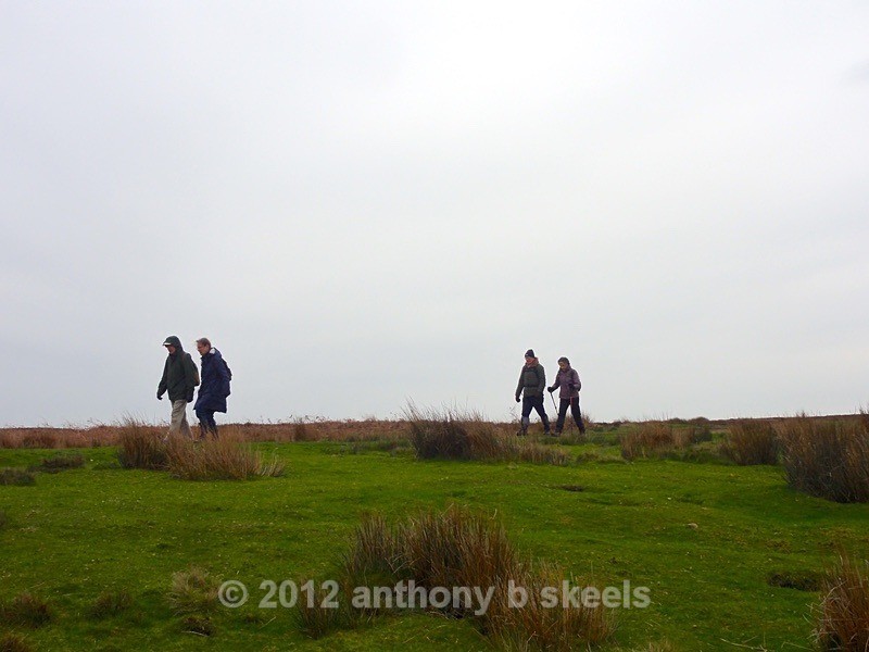 026 Leaving the Tom Corner onto Hawset Riggs - York Minster Walkers Collection 2024