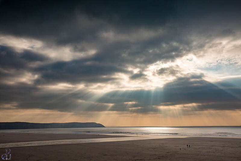 Rays on Woolacombe Bay - Land and Sea