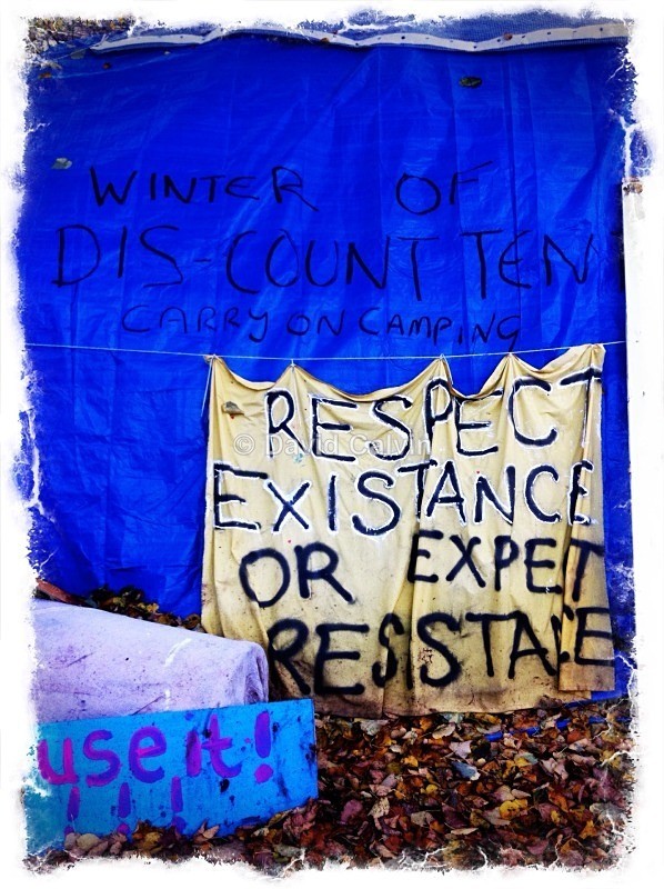 Carry On Camping - Occupy Bristol