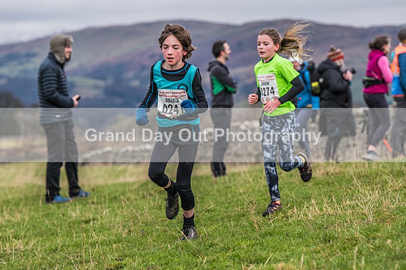 Cunswick U13-166 - Kendal Winter League Cunswick Scar Junior Under 13 Fell Race Sunday 26th January 2025