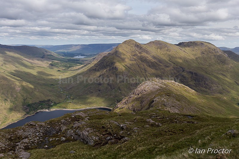 Ben Creggan, Doolough Valley, County Mayo, Ireland. - Ireland