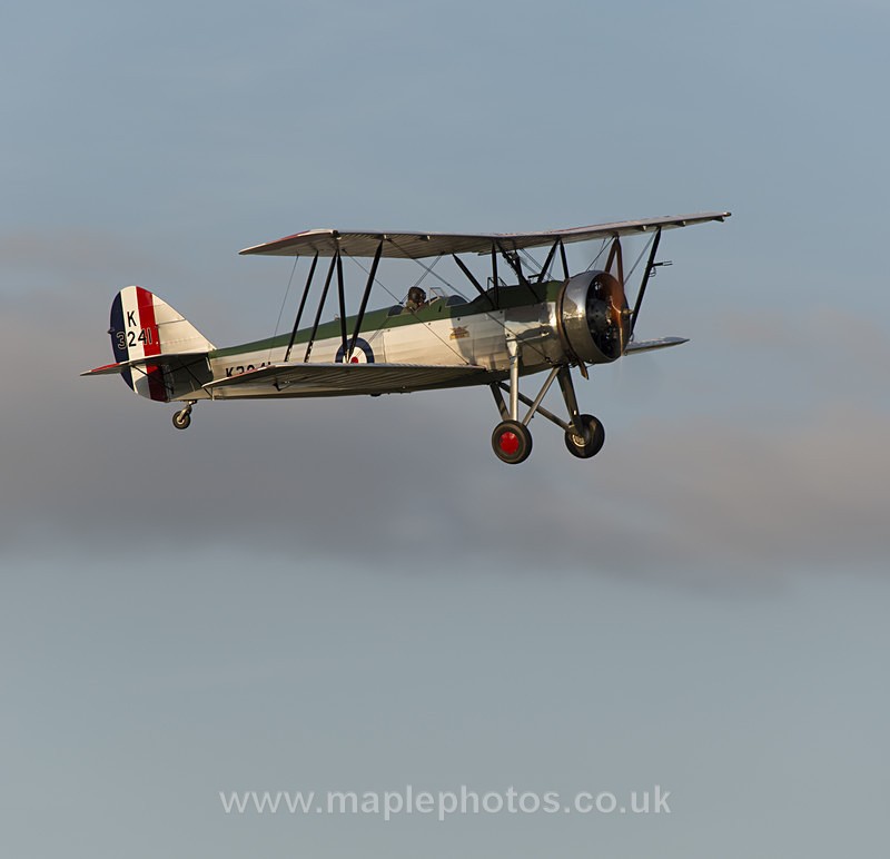 Avro Tutor in Flight