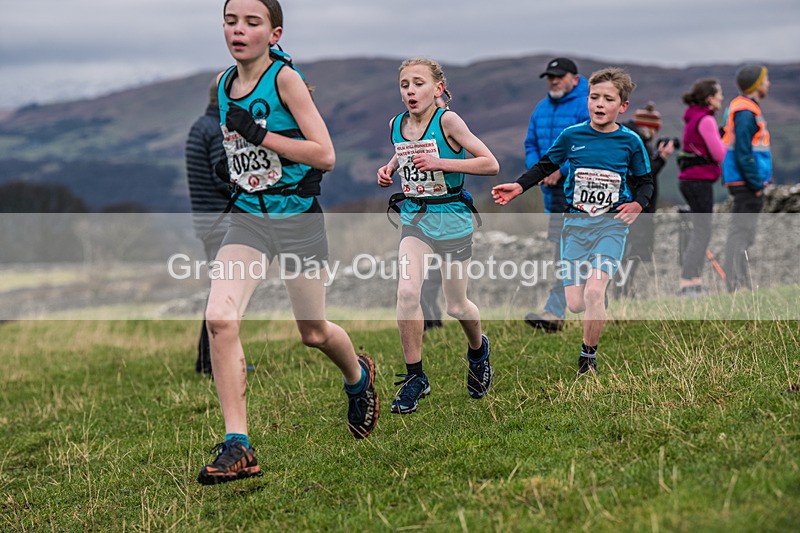 Cunswick U13-153 - Kendal Winter League Cunswick Scar Junior Under 13 Fell Race Sunday 26th January 2025