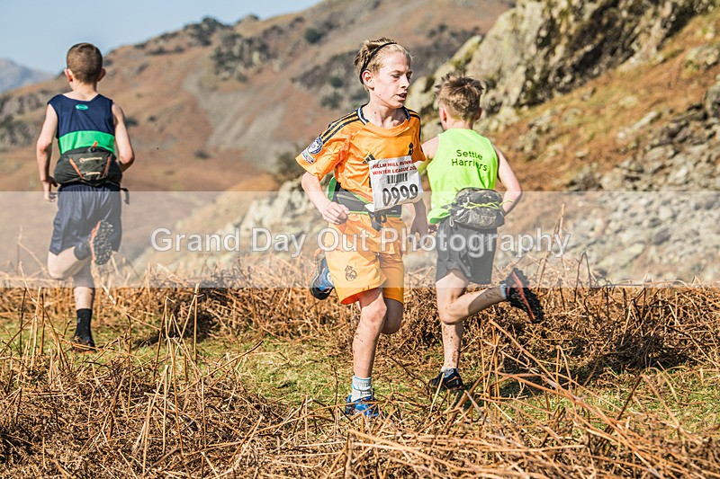 Elterwater-44 - Kendal Winter League Elterwater Under 13 Fell Race Sunday 9th March 2025