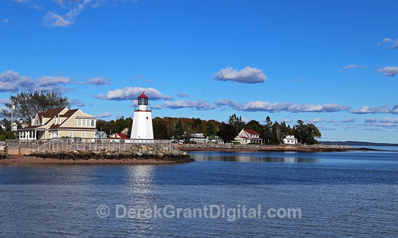 Pendlebury Lighthouse St. Andrews New Brunswick Canada - Lighthouses of New Brunswick