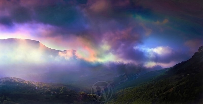 Loup Valley  French Alps - Sky