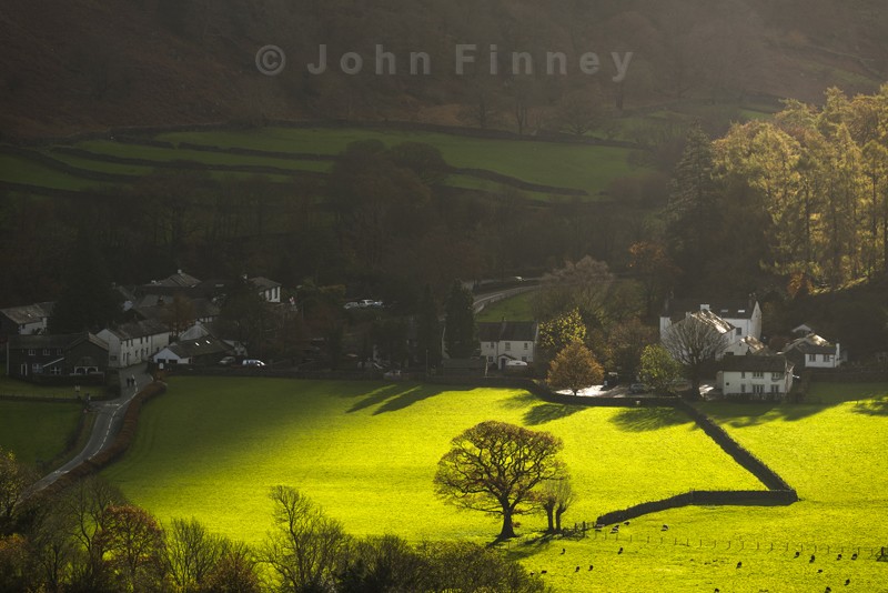 Rosthwaite light, English Lake District - Lake District & Cumbria