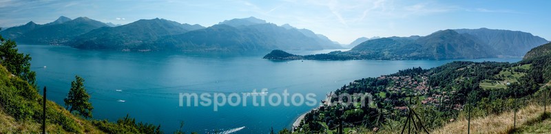 Lake Como panorama from St. Martino Church - Travel, city/land scapes