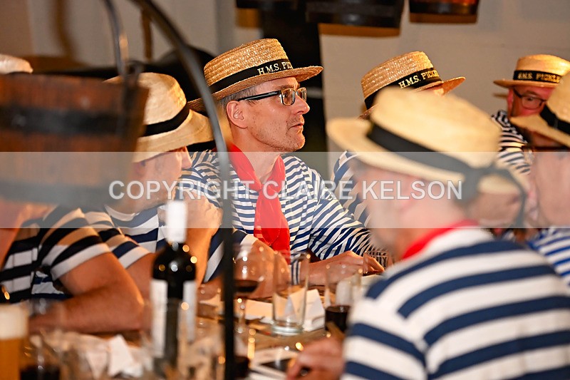 HMS PICKLE-58 - PICKLE NIGHT HMS WARRIOR 1860