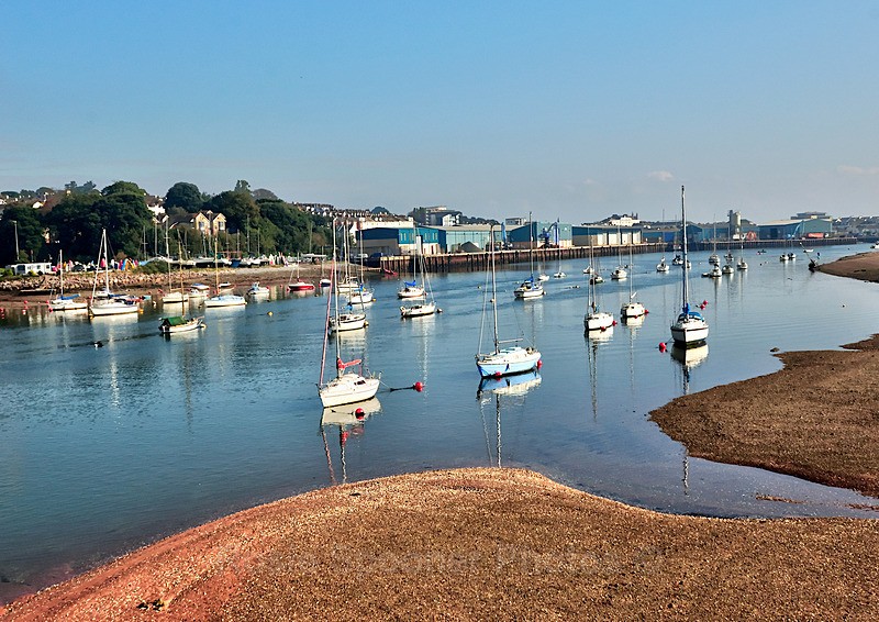 TS 88 - View across the River Teign - Greetings Cards Teignmouth and Shaldon