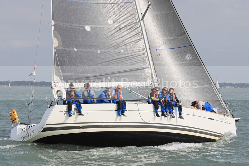170924 DUSTY P GBR3213L 1Y3A2786 - Sailboats - monohull