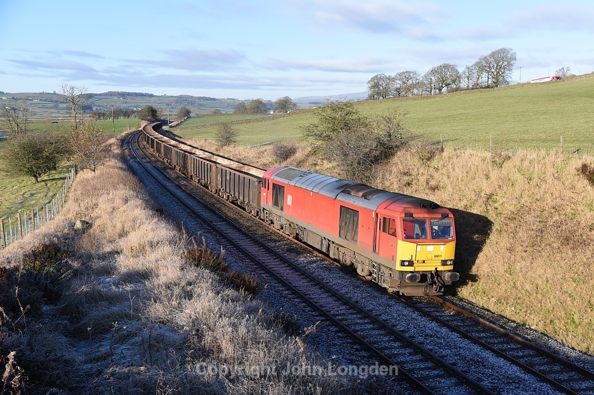 JL - 9.12.22 60011 6E97 Kirkby Thore - Tees Dock, Tommy Halls Barn - Tommy Hall's Barn