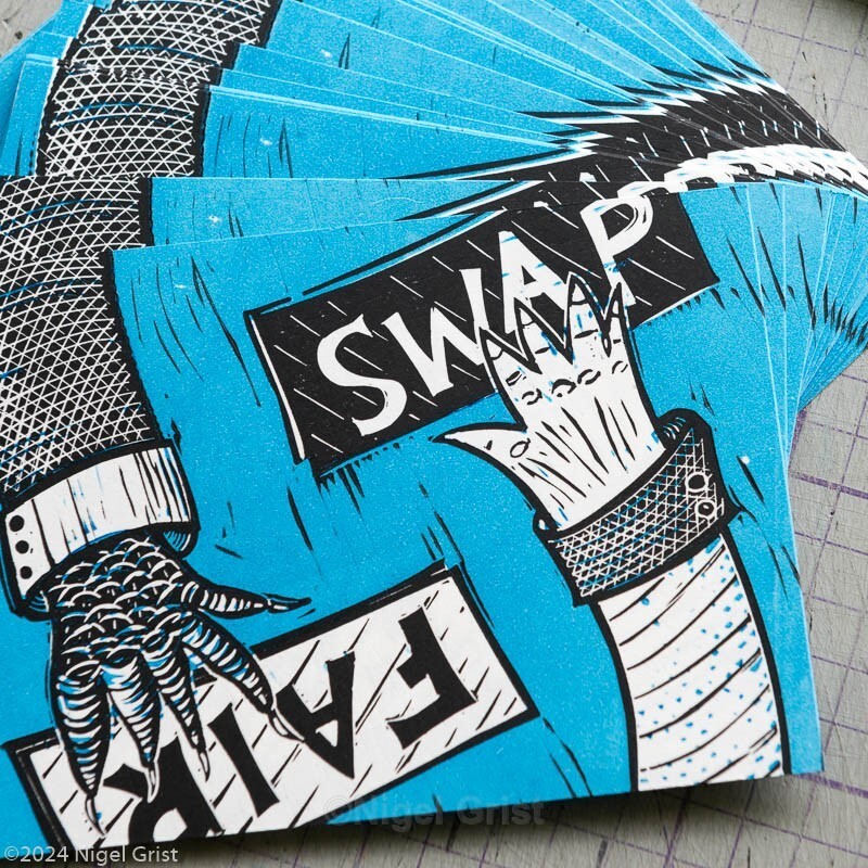  - Linocut